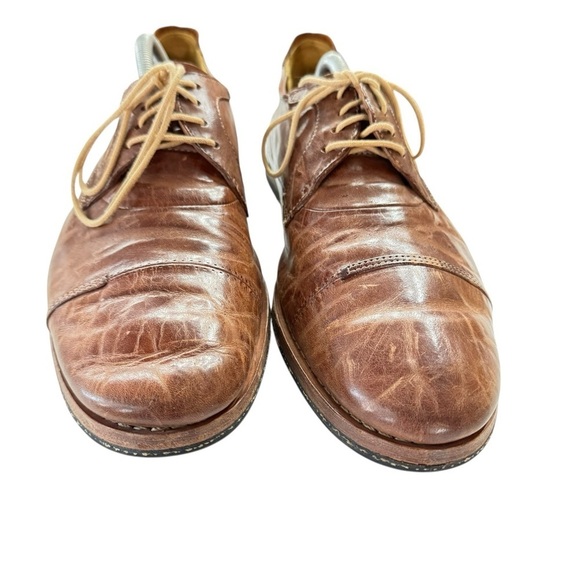 Timberland Boot Company Leather Oxfords Men’s US 10 Brown Lace Up Dress Shoes main image 7